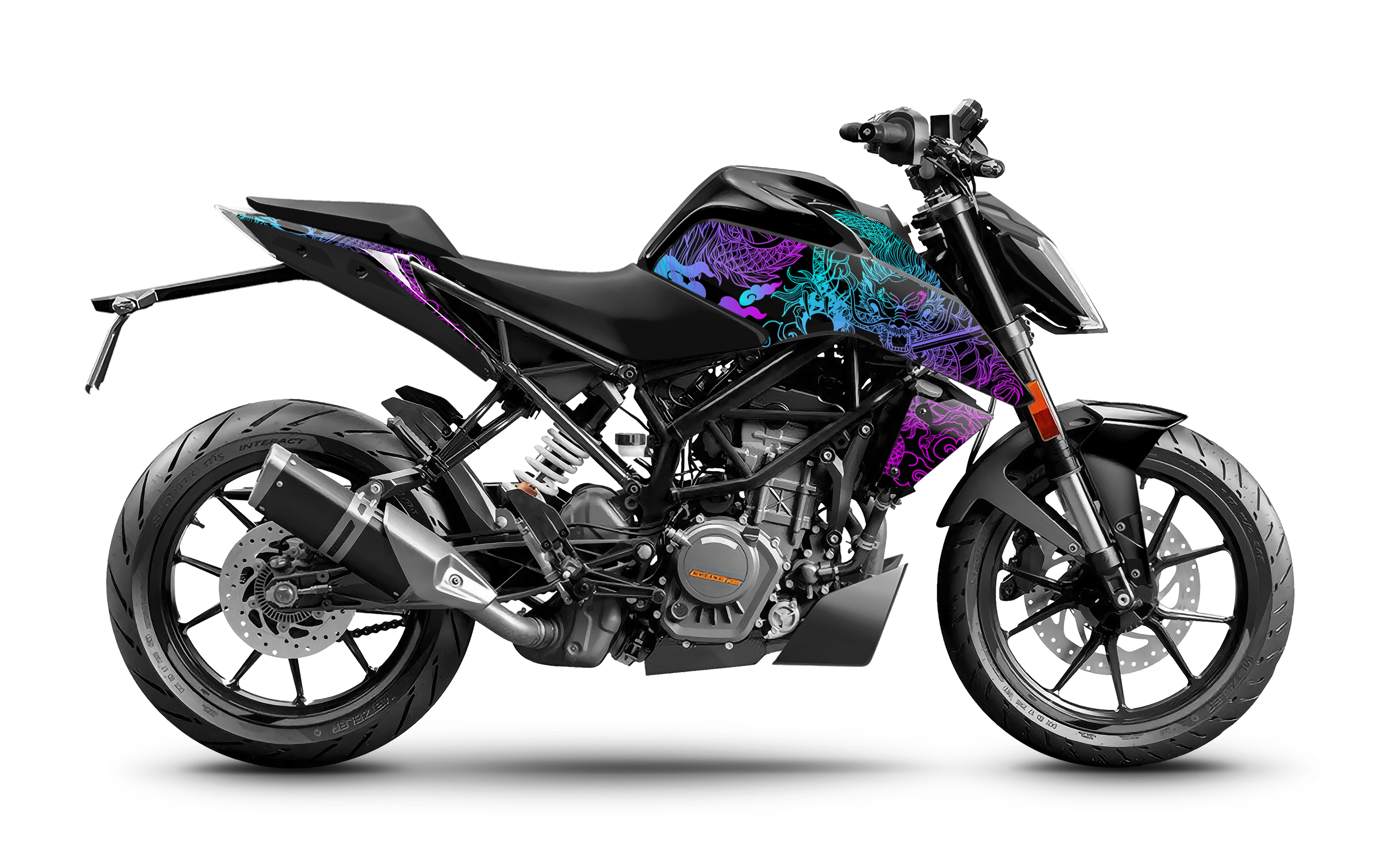KTM Duke 125 390 Graphic kits – Evil Ink