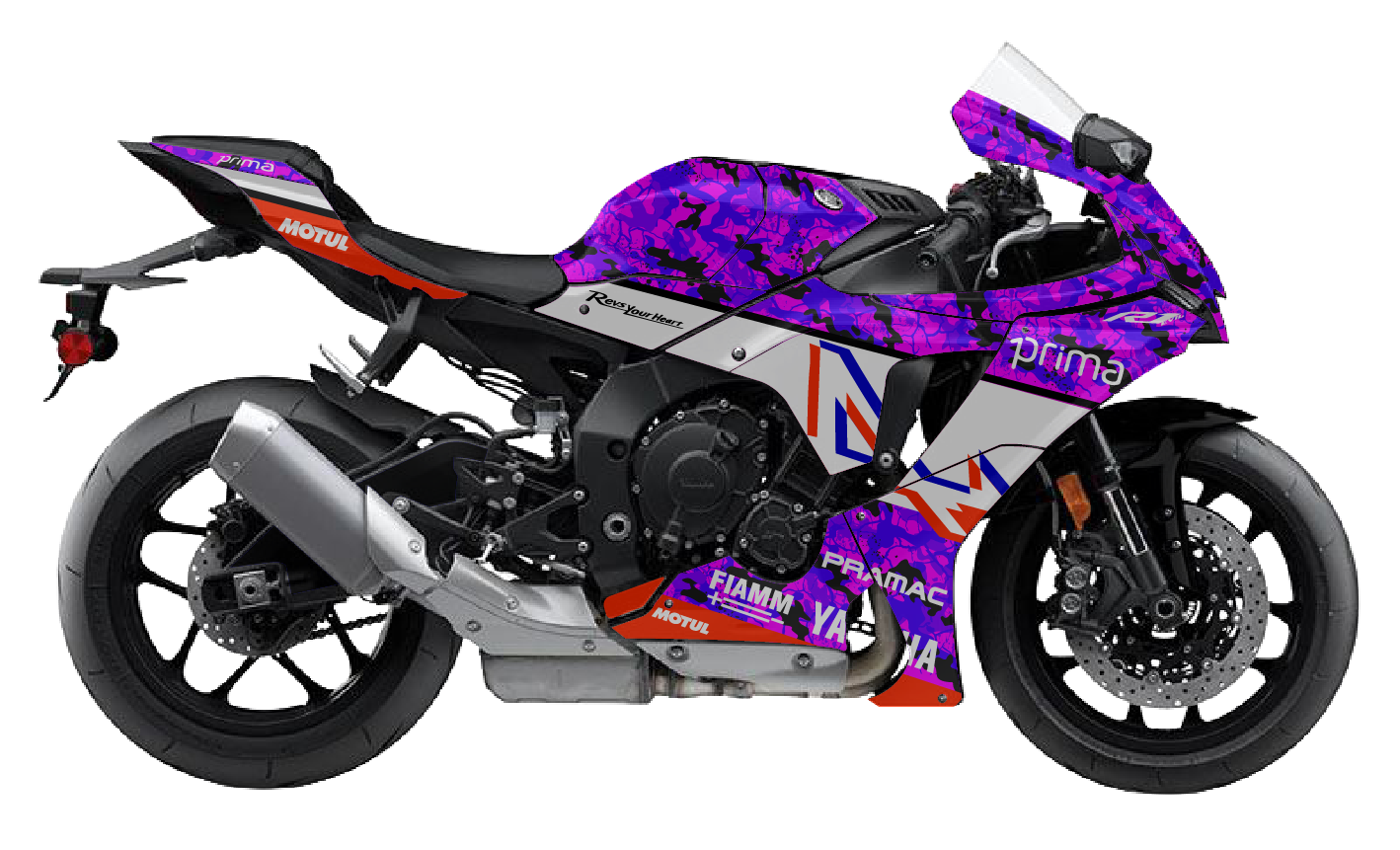 Yamaha R1 Graphic kit MADE IN UK – Evil Ink