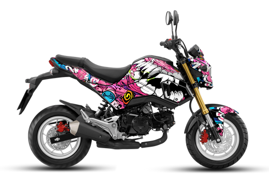 Honda Grom beastly bunny