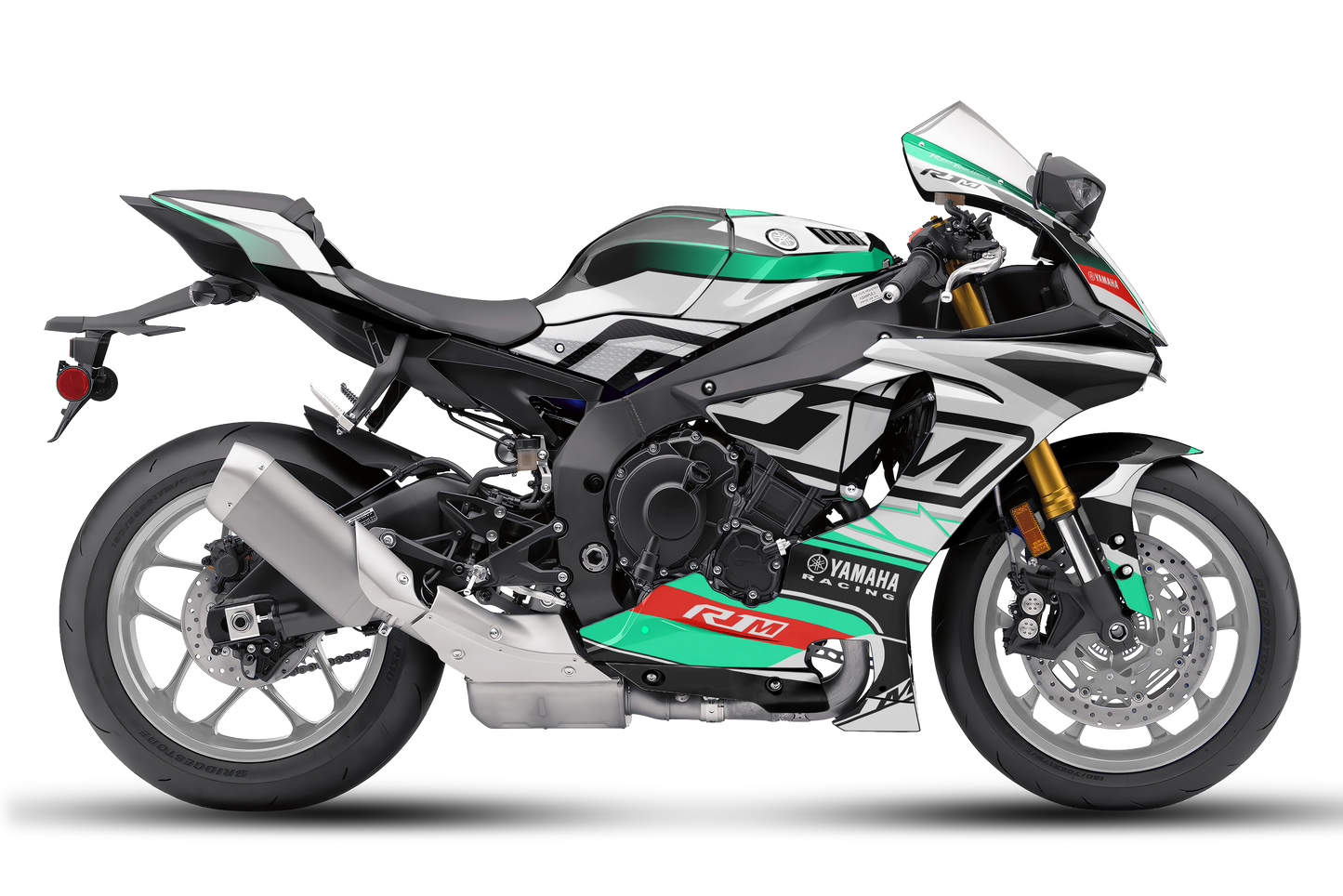 Yamaha R1 R1M Teal