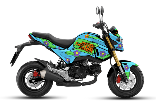 Honda Grom mystery machine