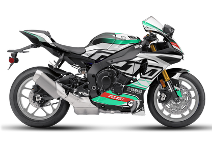 Yamaha R1 R1M Teal