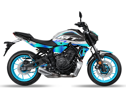 YAMAHA MT-07 Norwich Fade