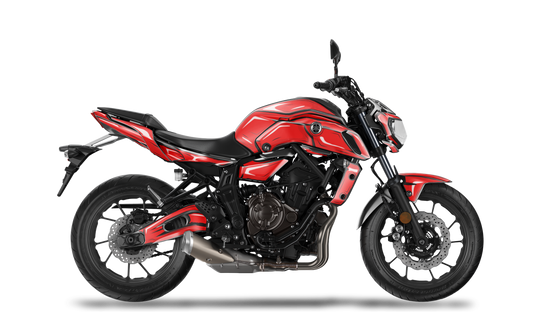 YAMAHA MT-07 CARTOON