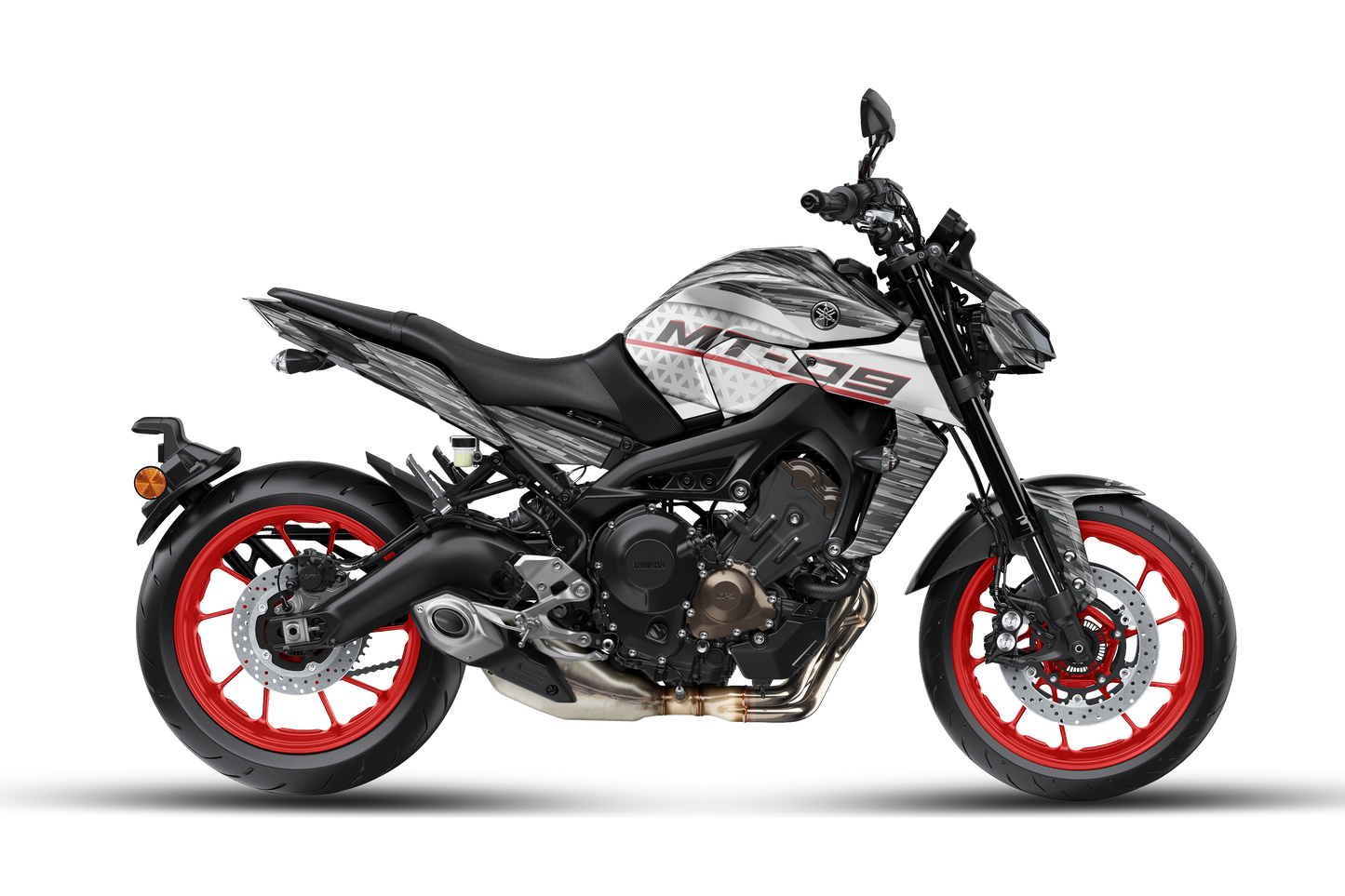 YAMAHA MT-09 Red & grey