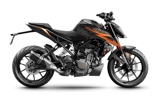 KTM Duke 125 & 390 Carbon Strike