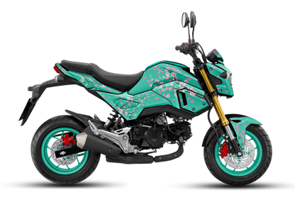 Honda Grom Teal Blossom