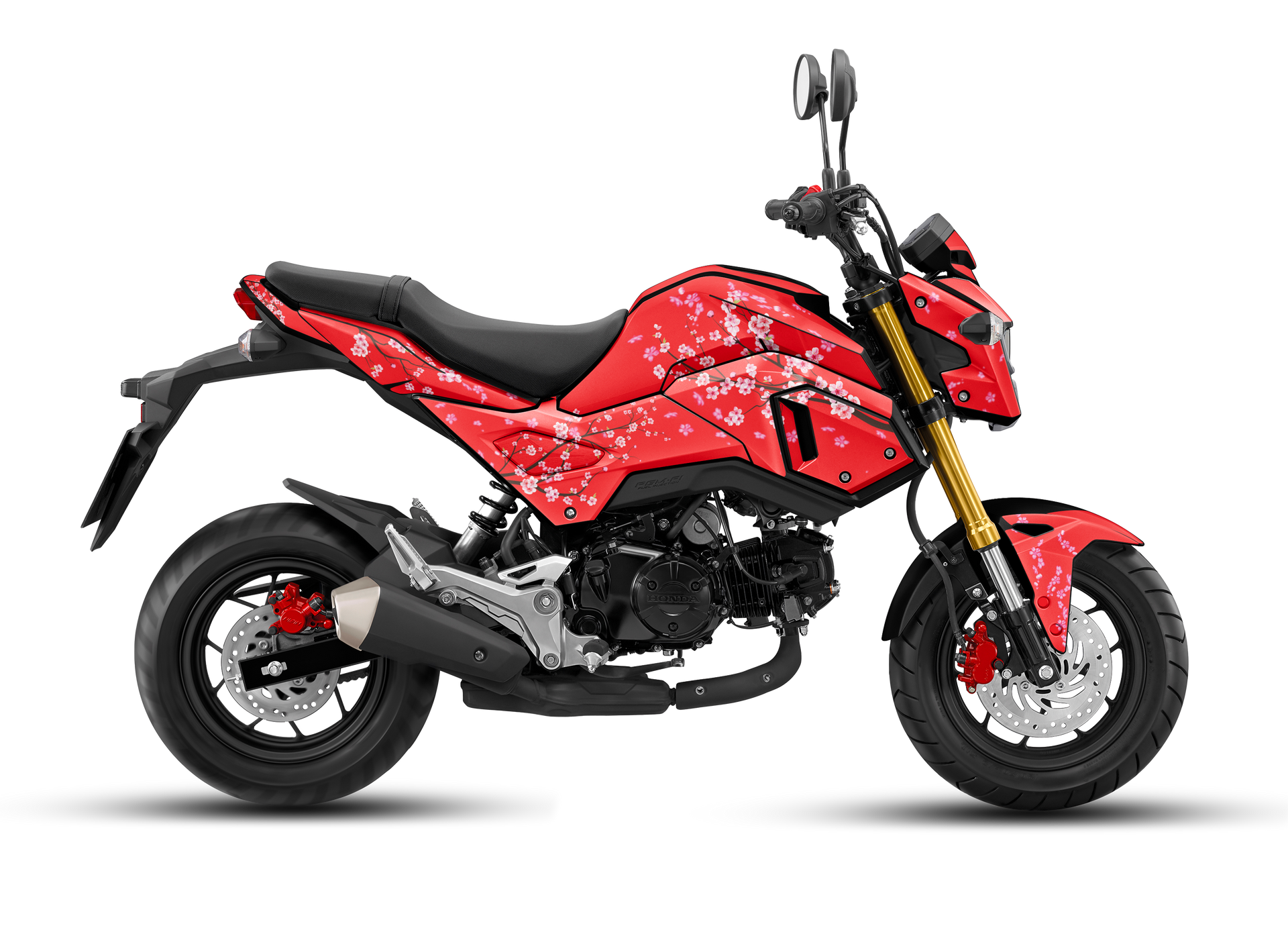Honda Grom Cherry Blossom Graphic kit – Evil Ink