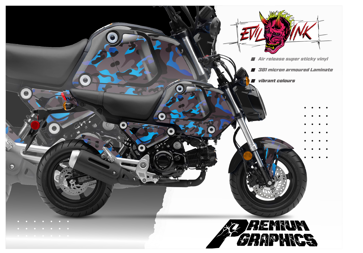 Honda Grom Camo