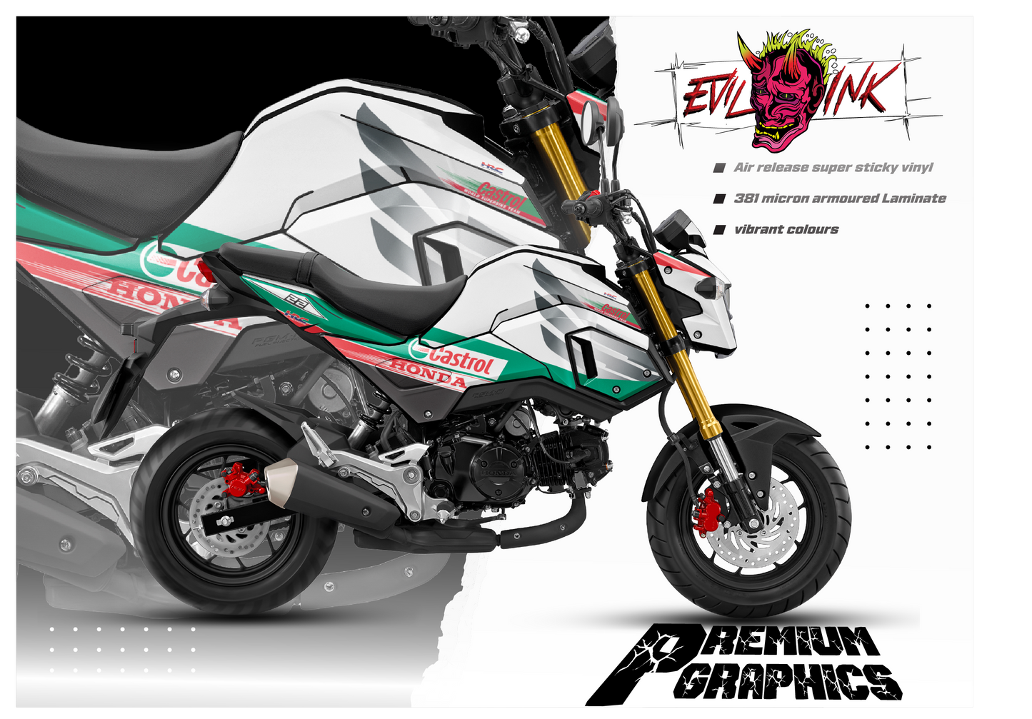 Honda Grom Castrol