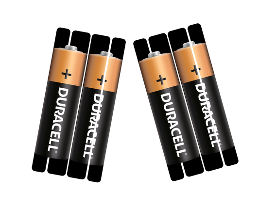 Surron Light Bee Duracell battery stickers