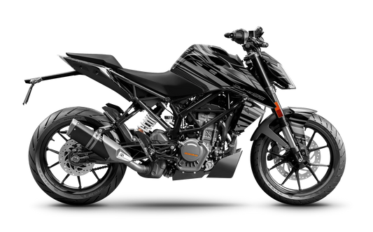 KTM Duke 125 & 390 Grey