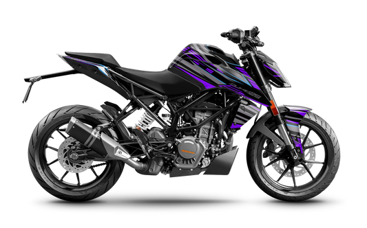 KTM Duke 125 & 390 Purple