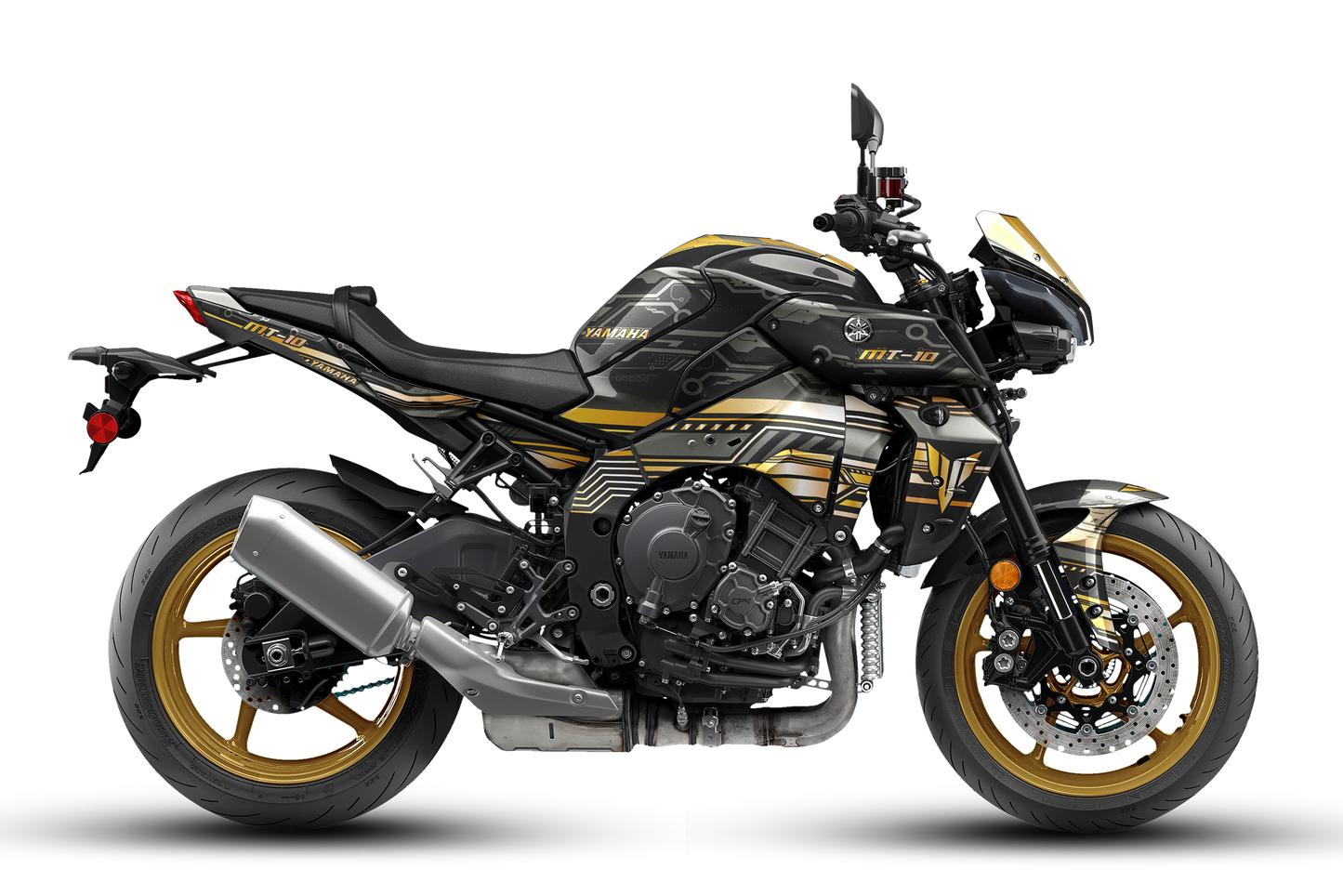 YAMAHA MT-10 teck gold