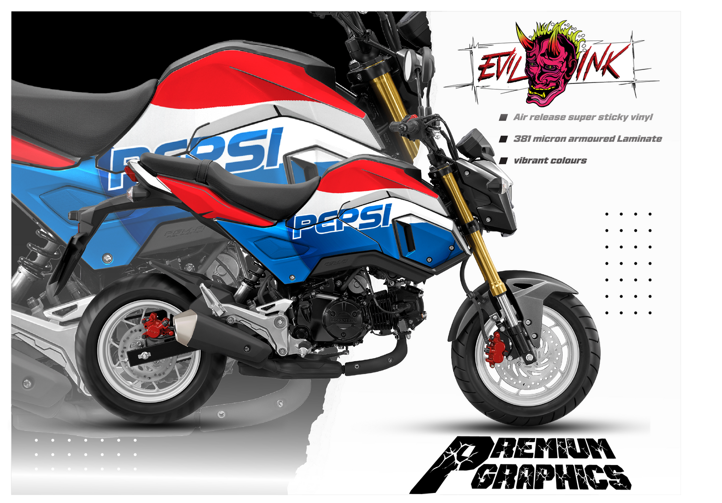 Honda Grom Pepsi