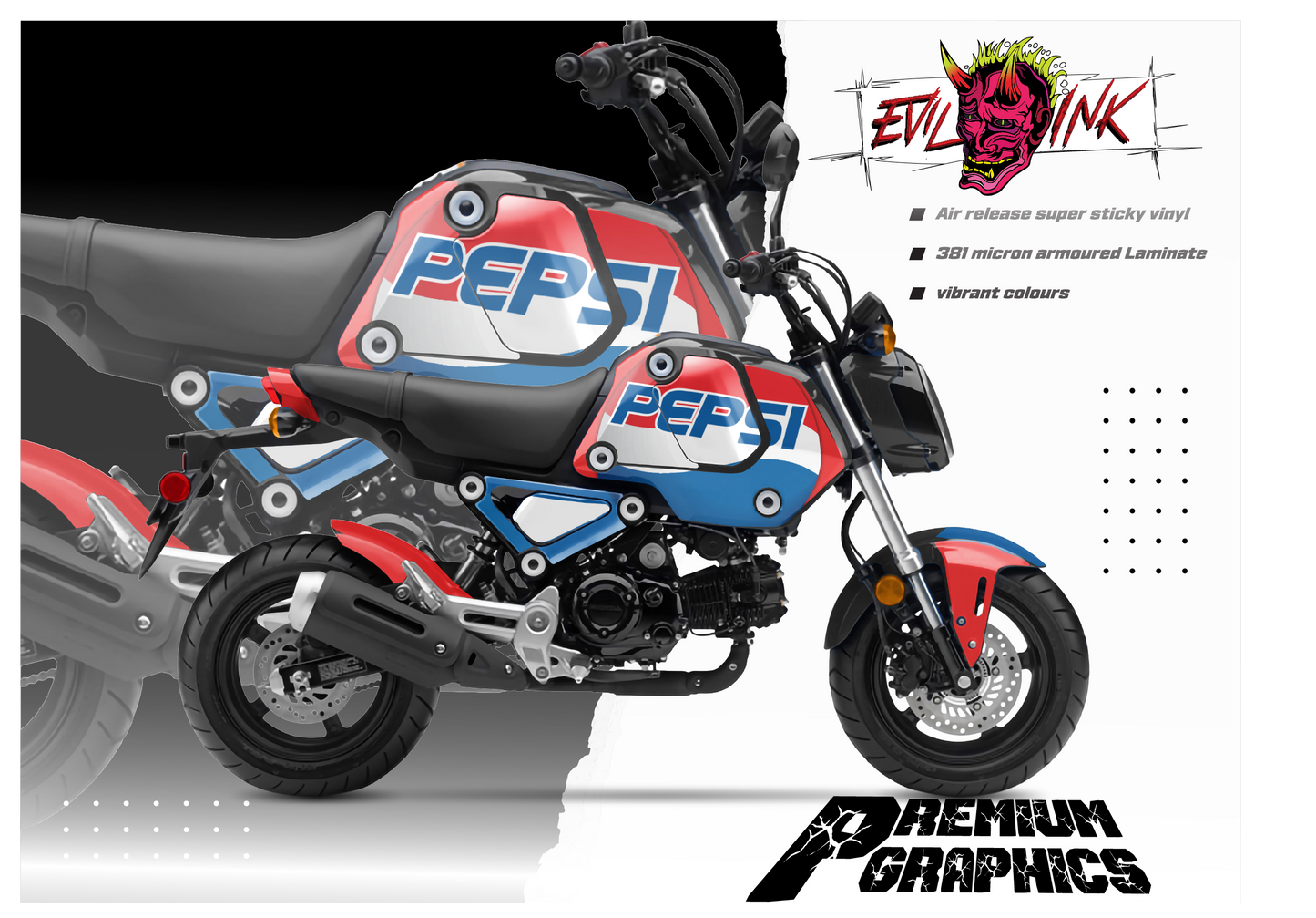 Honda Grom Pepsi