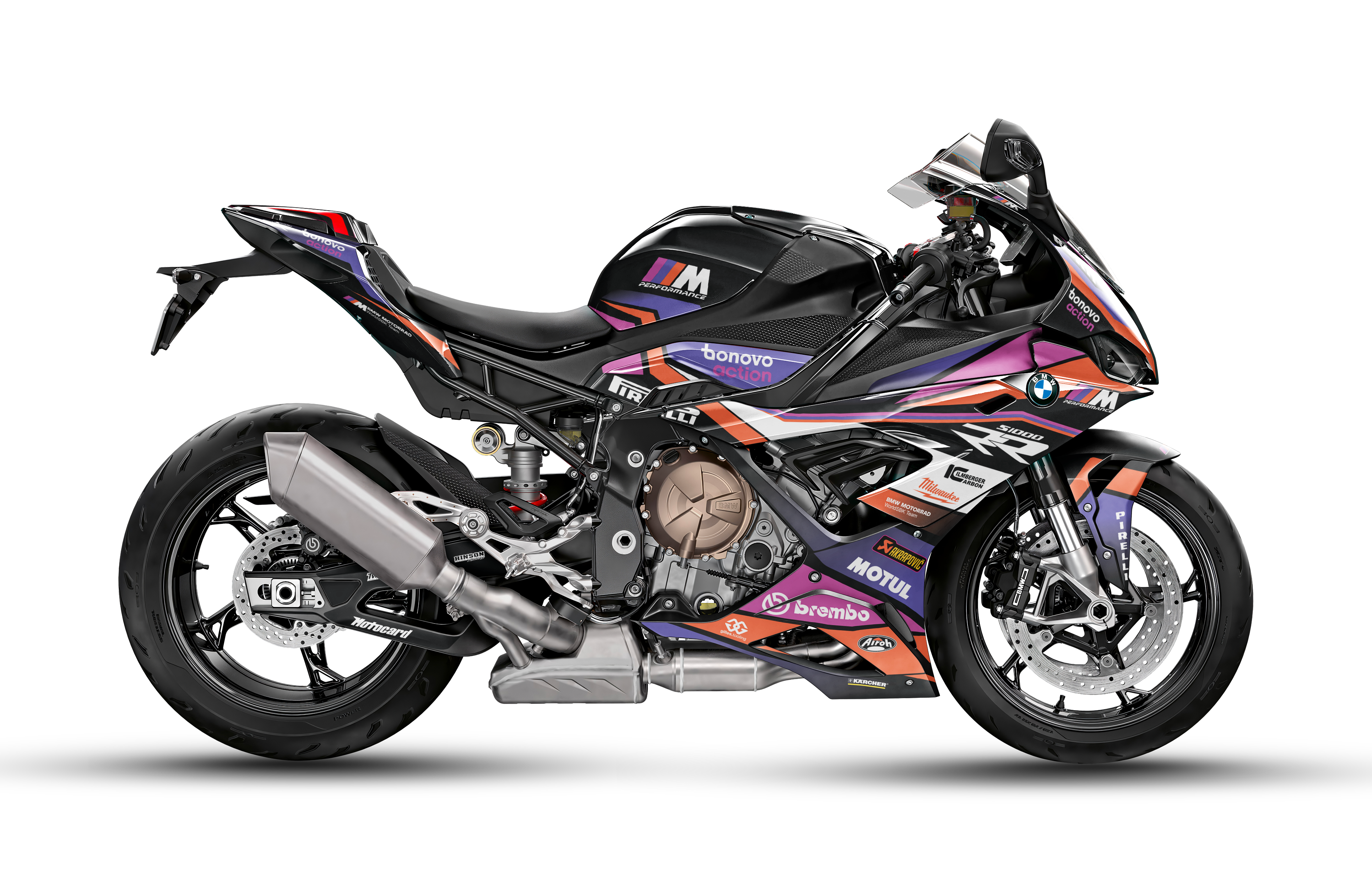 BMW S 1000 RR Purple Orange Racing – Evil Ink