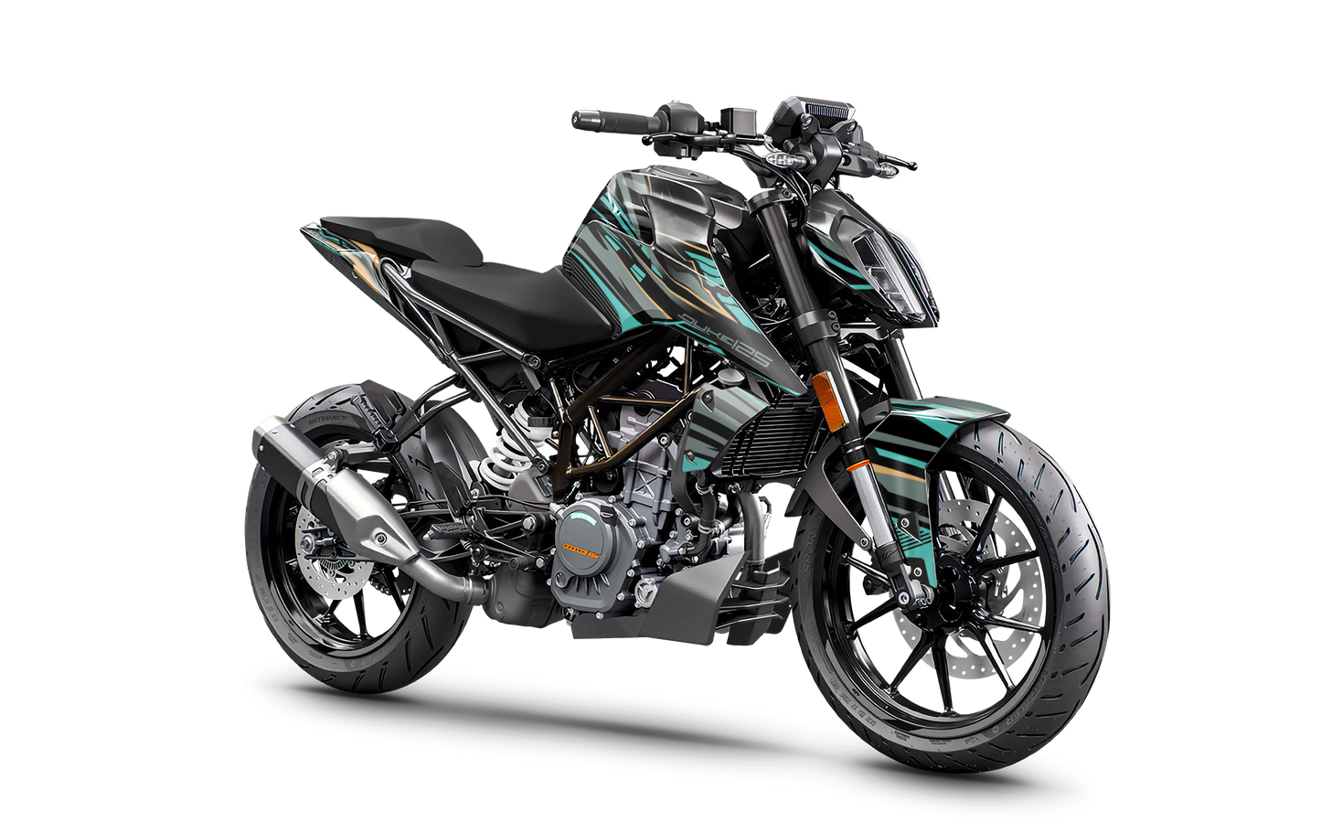 KTM Duke 125 & 390 Teal