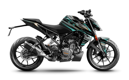 KTM Duke 125 & 390 Teal