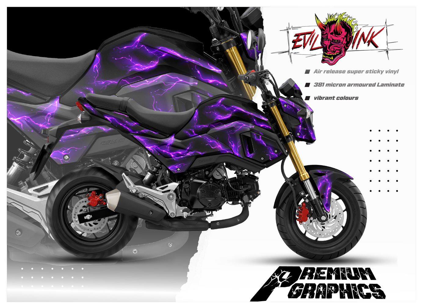 Honda Grom Lightning series