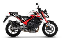 Honda cb 750 Hornet Sharper White red